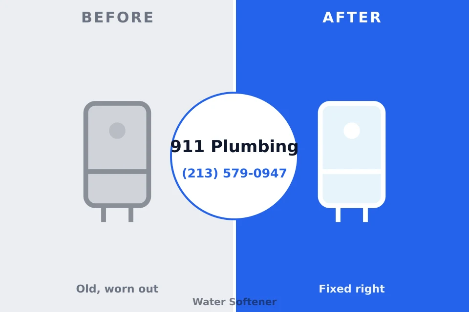 Before and after: plumbing repair Reinholds, PA
